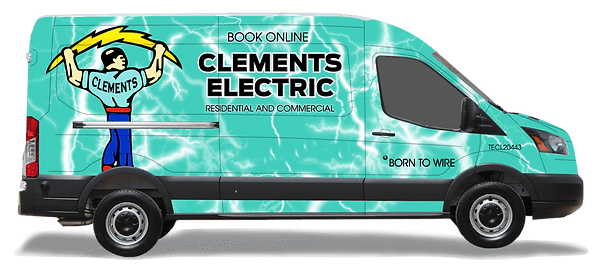 Clements Electric Service Van DFW