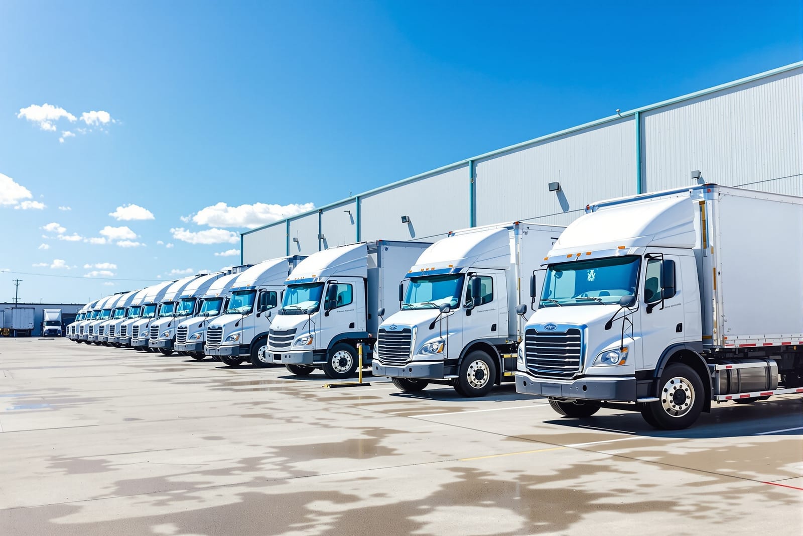 Clements Electric professional service trucks fleet