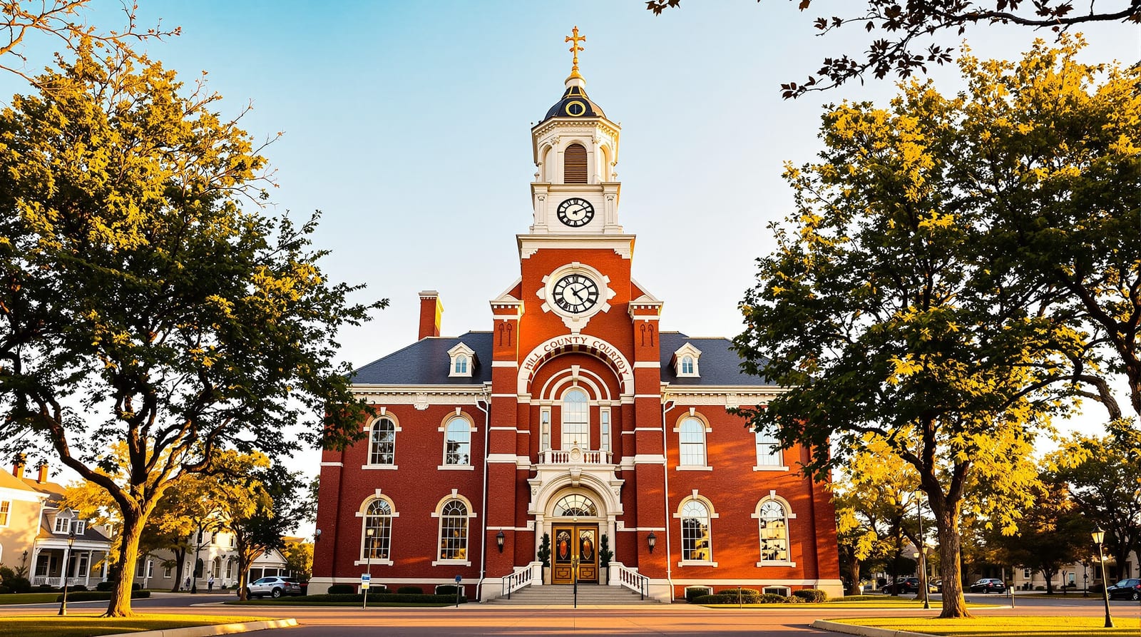Hill County Courthouse serving Hubbard and surrounding Hill County communities