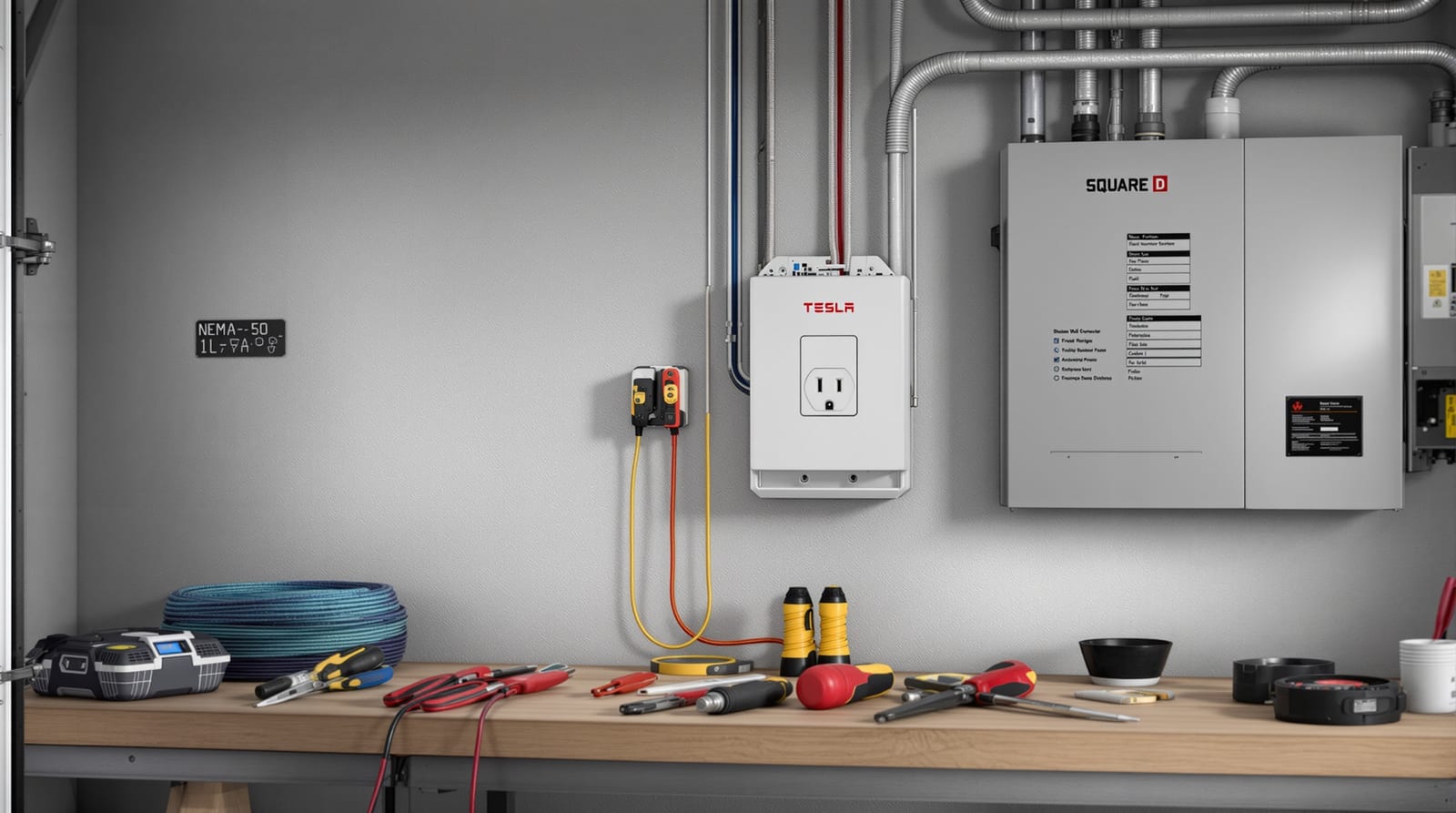 Tesla Wall Connector vs NEMA 14-50: Which to Install?